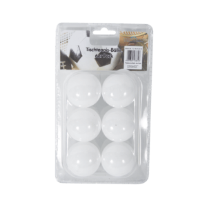 Tischtennisbälle 6er-Pack