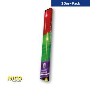 Bengalische Riesenfackeln 10er-Pack