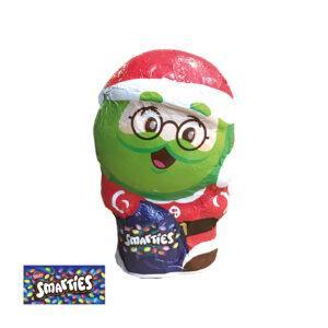 Weihnachtsmann mit Schokolinsen