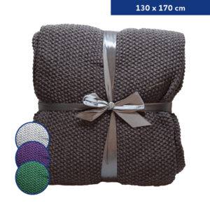 Hochwertige Strickdecke