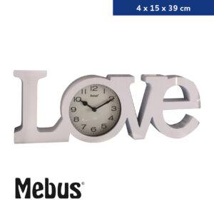 Tisch- oder Wanduhr <br>LOVE