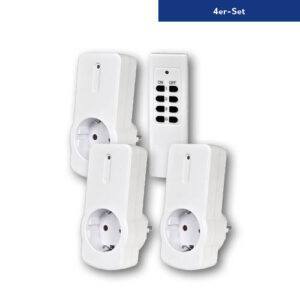 Funksteckdose 4er-Set